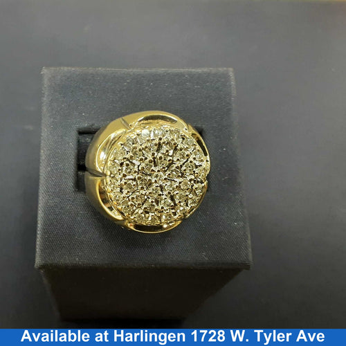 Women's Ring - Yellow Gold 10k (.417) 6.7 grams Size 6
