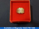 Women's Ring - Yellow Gold 10k (.417) 4.4 grams Size 7