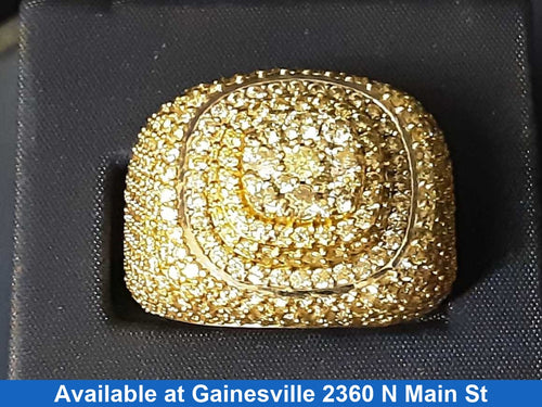 Men's Ring - Yellow Gold 10k (.417) 12.2 grams Size 7