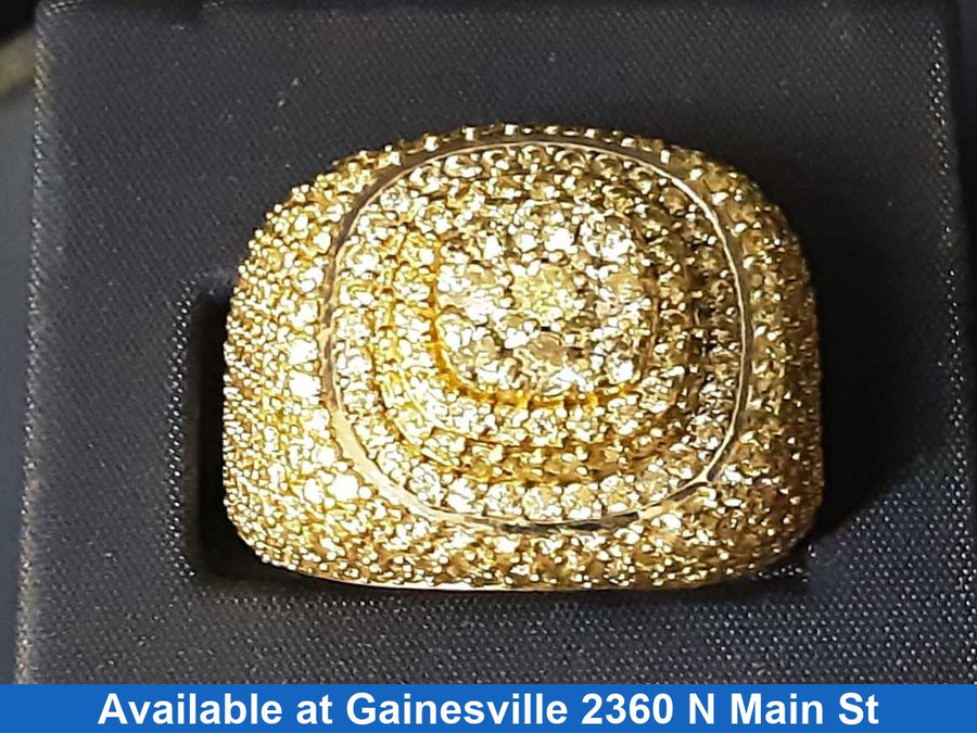 Men's Ring - Yellow Gold 10k (.417) 12.2 grams Size 7