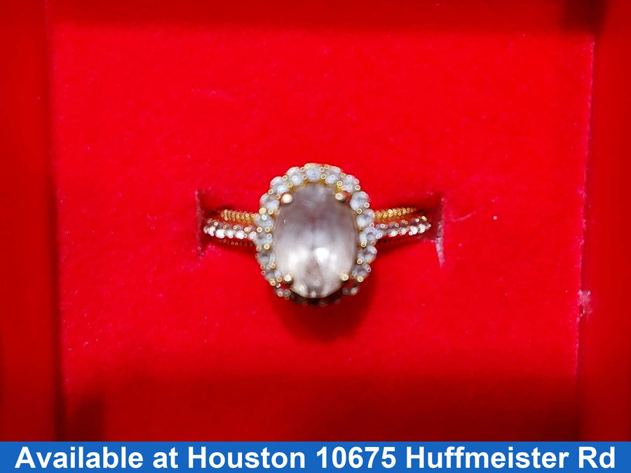 Women's Ring - Solitaire - Rose Gold 10k (.417) 3.3 grams Size 5.5