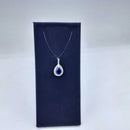 Diamond Pendant - White Gold 10k (.417) 1.7 grams