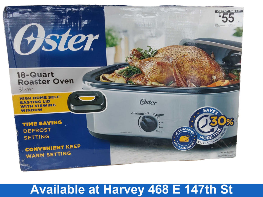 Oster 18 Quart Black Small Kitchen Appliance