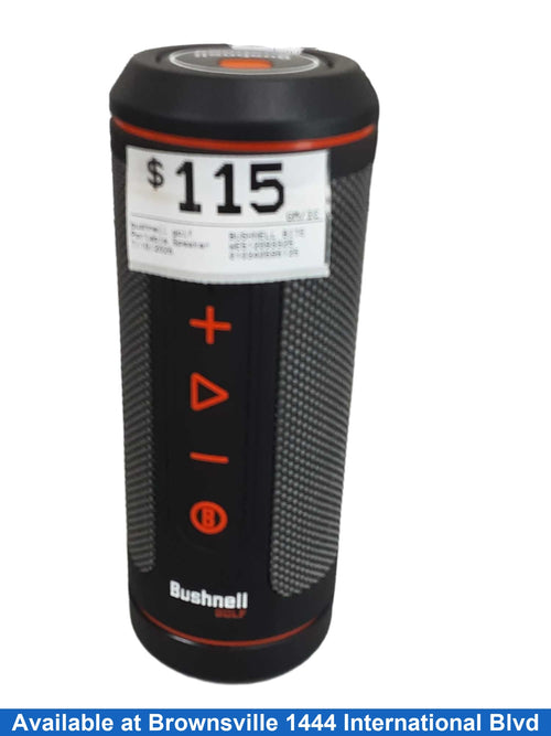 Bushnell Golf Bushnell Bite Black Portable Speaker