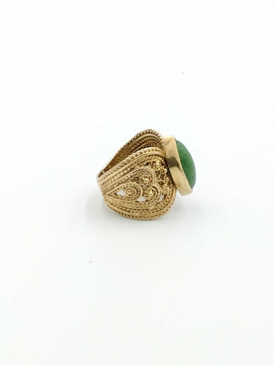 Women's Ring - Yellow Gold 14k (.585) 9.9 grams Size 8