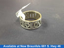 Women's Ring - Silver 6.7 grams Size 8