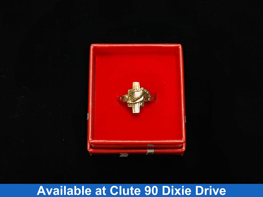 Men's Ring - Yellow Gold 10k (.417) 2.3 grams Size 7