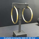 Bangle Earrings - Yellow Gold 10k (.417) 8.9 grams