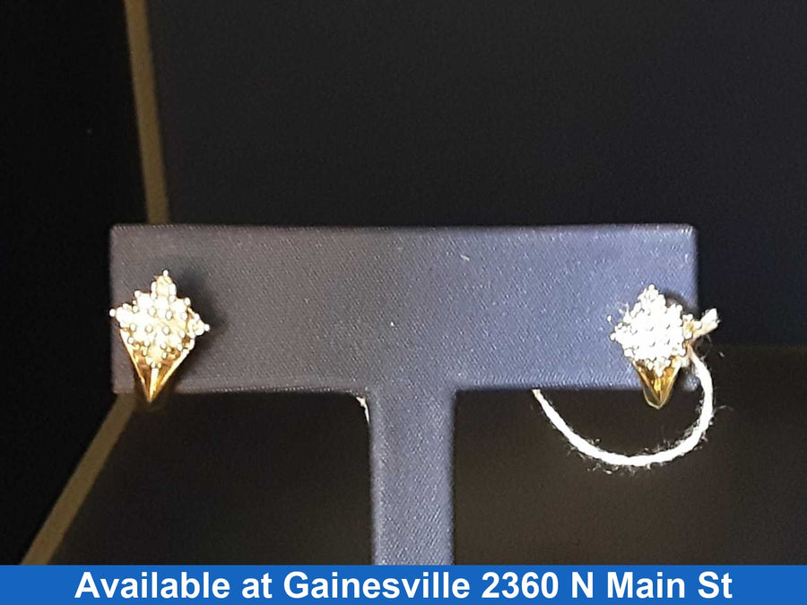 Earrings - Yellow Gold 10k (.417) 2.4 grams