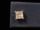 Double Stud Earrings - White Gold 14k (.585) 1.5 grams