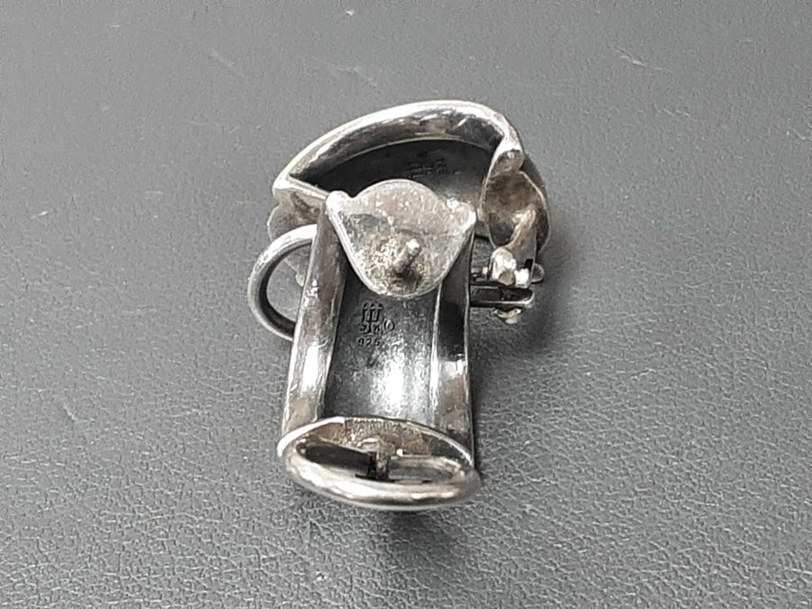 Jacket Earrings - Silver 7 grams