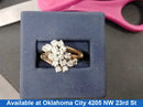 Women's Ring - Yellow Gold 14k (.585) 6.4 grams Size 10