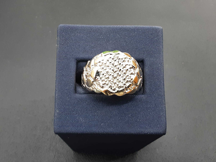 Men's Ring - Yellow Gold 10k (.417) 7.2 grams Size 8.5