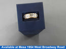Ring - Wedding Band - White Gold 14k (.585) 5.1 grams Size 8