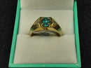Men's Ring - Yellow Gold 14k (.585) 4.4 grams Size 10