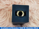 Men's Ring - Yellow Gold 10k (.417) 6.1 grams Size 10