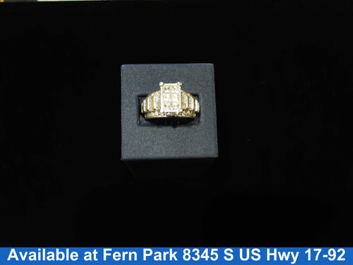 Women's Ring - Yellow Gold 14k (.585) 8.6 grams Size 8.5