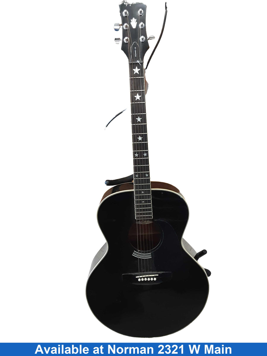 Gibson Sq 180 Black Acoustic Classic Guitar