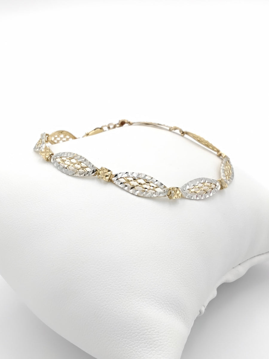Link Bracelet - Yellow Gold 10k (.417) 3.5 grams 8 inch
