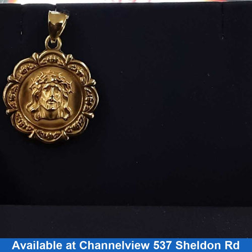 Religious Pendant - Yellow Gold 10k (.417) 4.4 grams