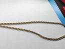 Rope Chain - Yellow Gold 10k (.417) 6.7 grams 27 inch