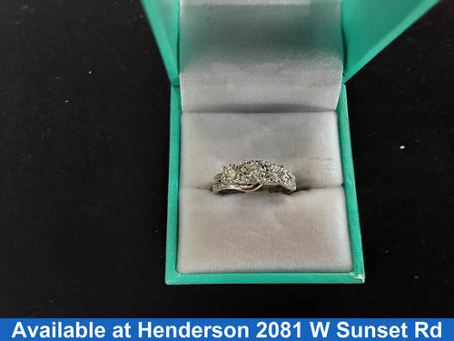 Ring - Engagement Set - White Gold 14k (.585) 3.6 grams Size 8