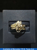 Ring - Engagement Set - White Gold 10k (.417) 4.5 grams Size 6.5