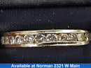 Women's Ring - Anniversary - White Gold 14k (.585) 2.5 grams Size 6.5