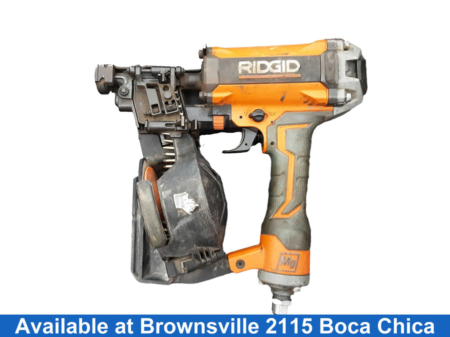 Ridgid Orange Pneumatic Roofing Nailer