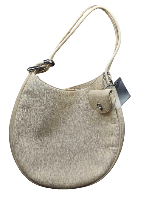 Marc Jacobs The Leather Crescent Large Dual Bag White Purse / Handbag