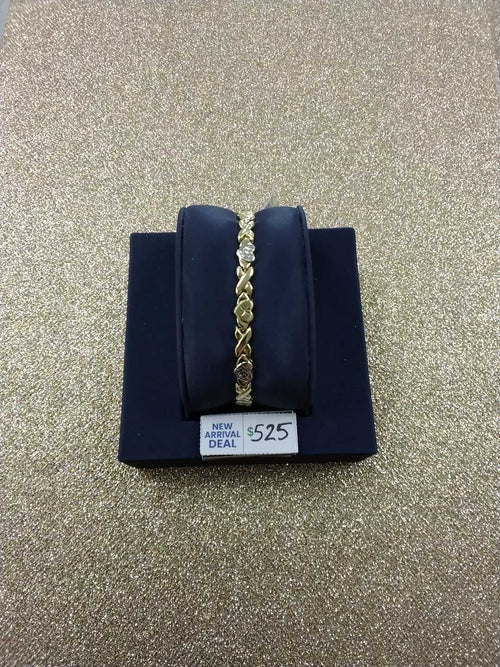 Bracelet - Yellow Gold 10k (.417) 5 grams 8 inch