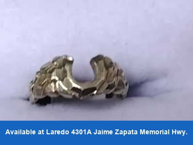 Men's Ring - Yellow Gold 10k (.417) 1.8 grams Size 3