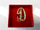 Women's Ring - Yellow Gold 10k (.417) 3.8 grams Size 7