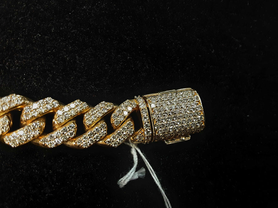 Cuban Link Bracelet - Yellow Gold 10k (.417) 79.2 grams 9 inch