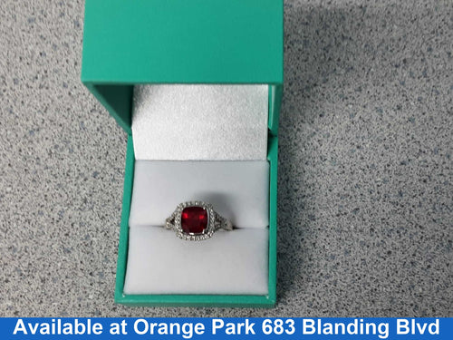 Women's Ring - White Gold 10k (.417) 3.5 grams Size 6.5