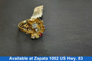 Women's Ring - Yellow Gold 10k (.417) 3.6 grams Size 10.5