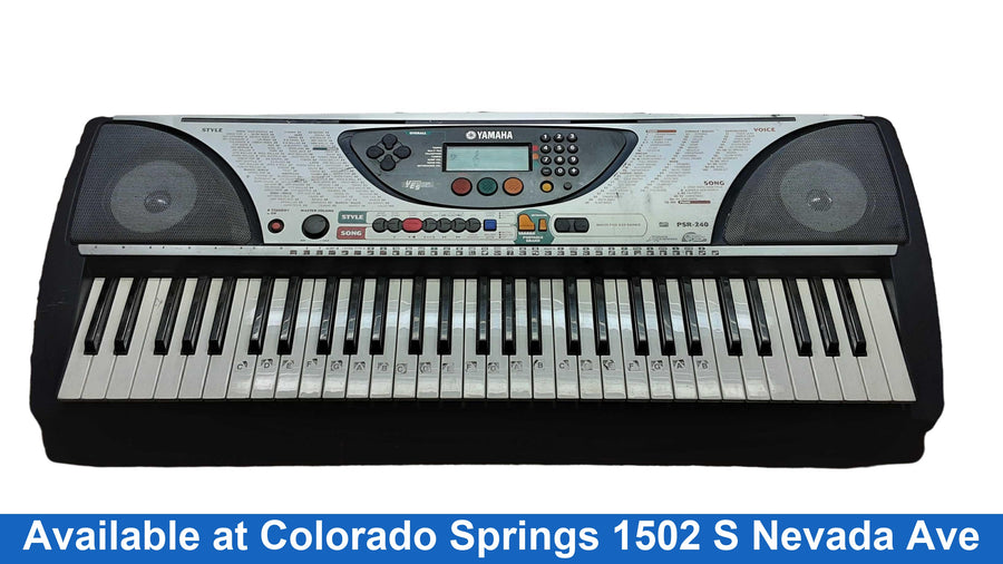 Yamaha Psr240 Silver