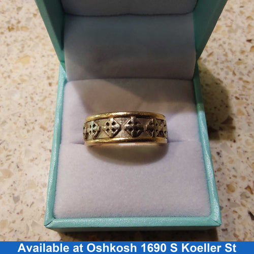 Men's Ring - Yellow Gold 14k (.585) 13.2 grams Size 10