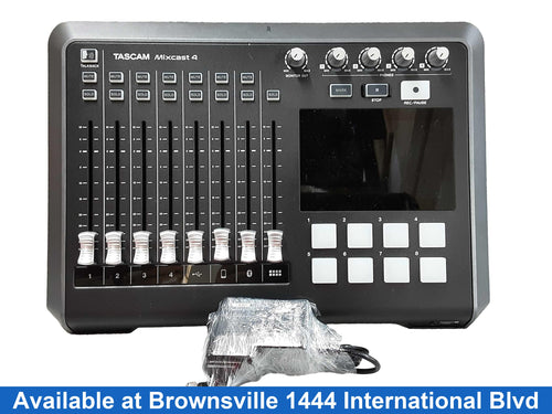 Tascam Mixcast 4 Black Digital Mixer