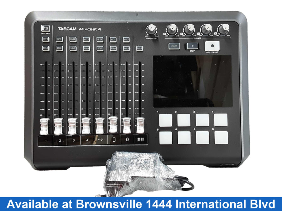 Tascam Mixcast 4 Black Digital Mixer