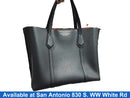 Tory Burch Perry Tote Black Purse / Handbag