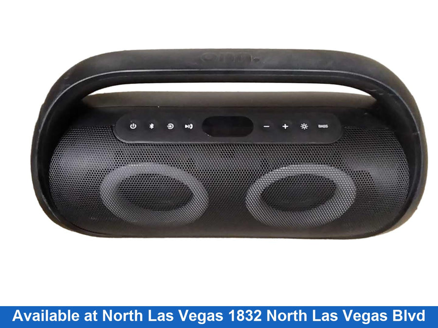 Onn. 100097809 Black Portable Speaker