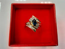 Women's Ring - Yellow Gold 14k (.585) 5.6 grams Size 8