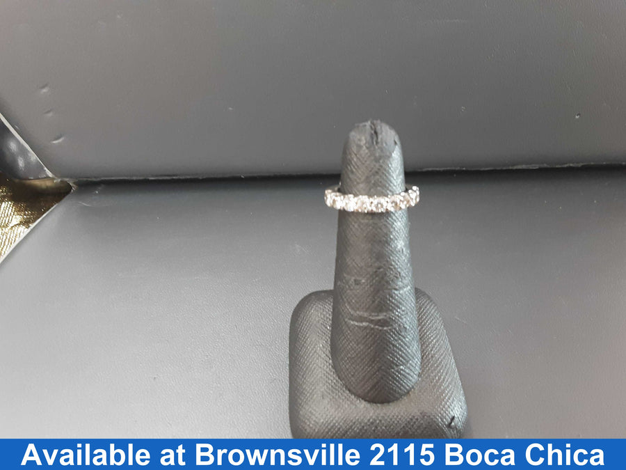 Women's Ring - Anniversary - White Gold 14k (.585) 3.3 grams Size 7