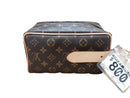Louis Vutton Dopp Kit Toiler Brown Wallet