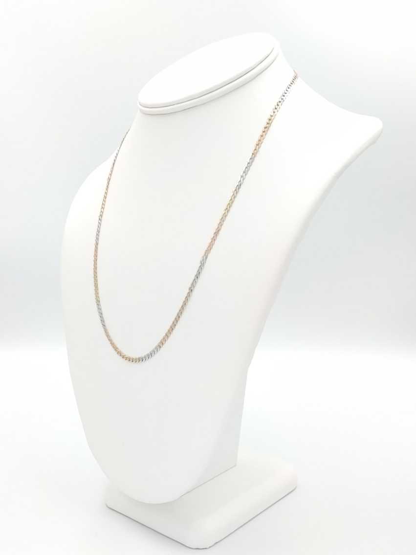 Chain - Tricolor Gold 10k (.417) 5 grams 20 inch