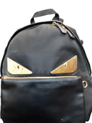 Fendi Liberty Vitello Black Backpack / Briefcase / Bag