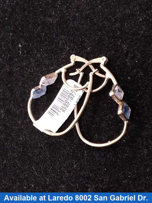 Hoop Earrings - Yellow Gold 10k (.417) 3.9 grams