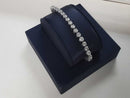 Tennis Bracelet - White Gold 10k (.417) 18.4 grams 10 inch
