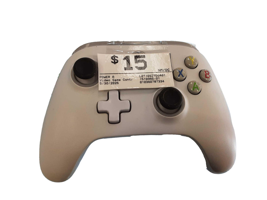 Power A L0t10927d0401 White Gaming Controller